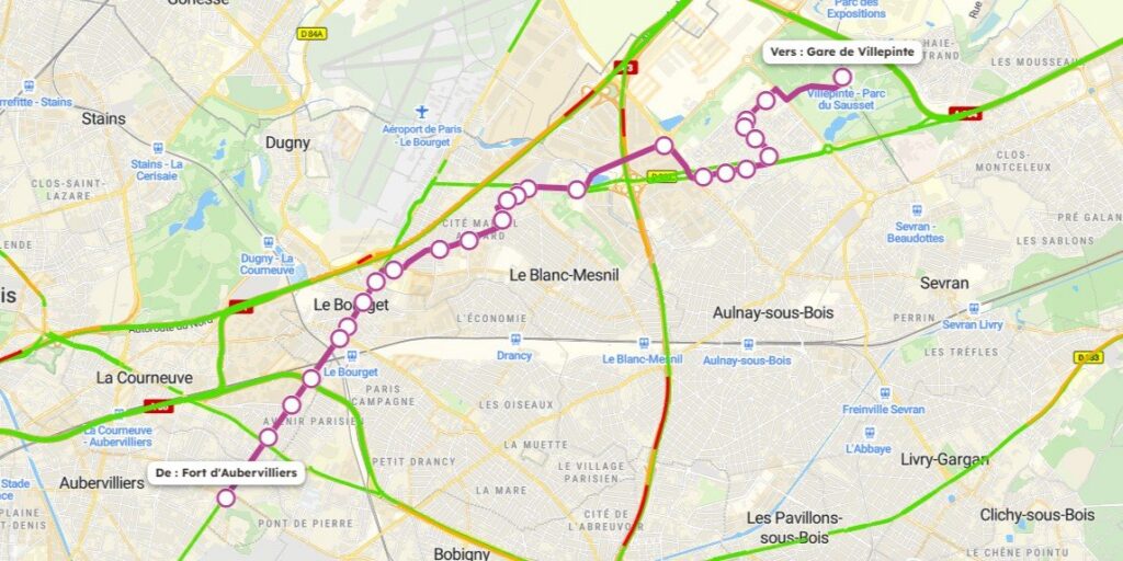 Bus Route 609 (etrepagny To Cergy)
