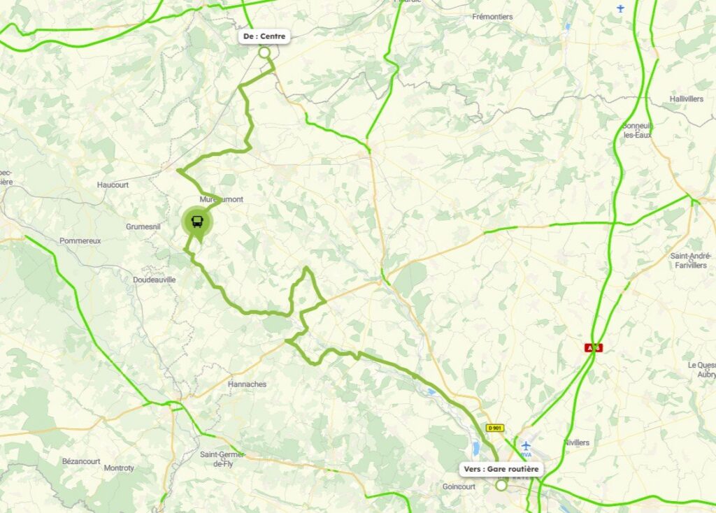 Bus Route 612 Campeaux To Beauvais)