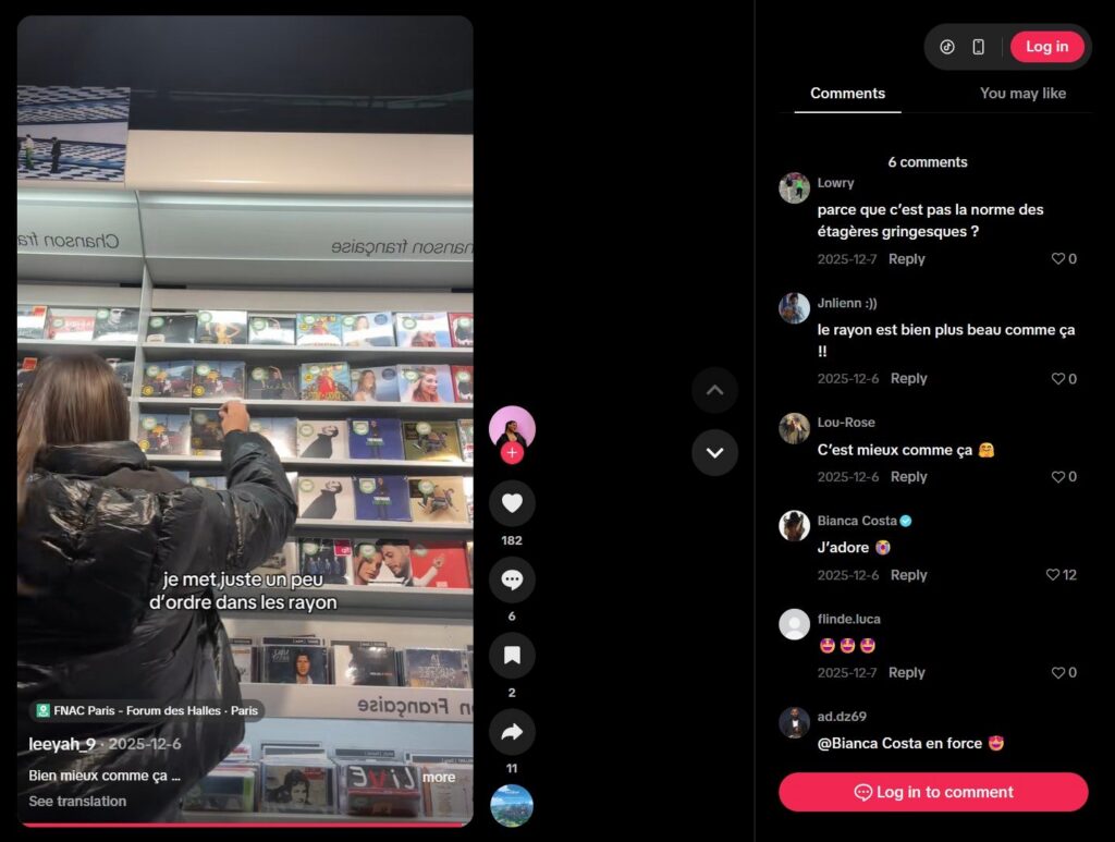 Fnac Paris Forum Des Halles Tiktok
