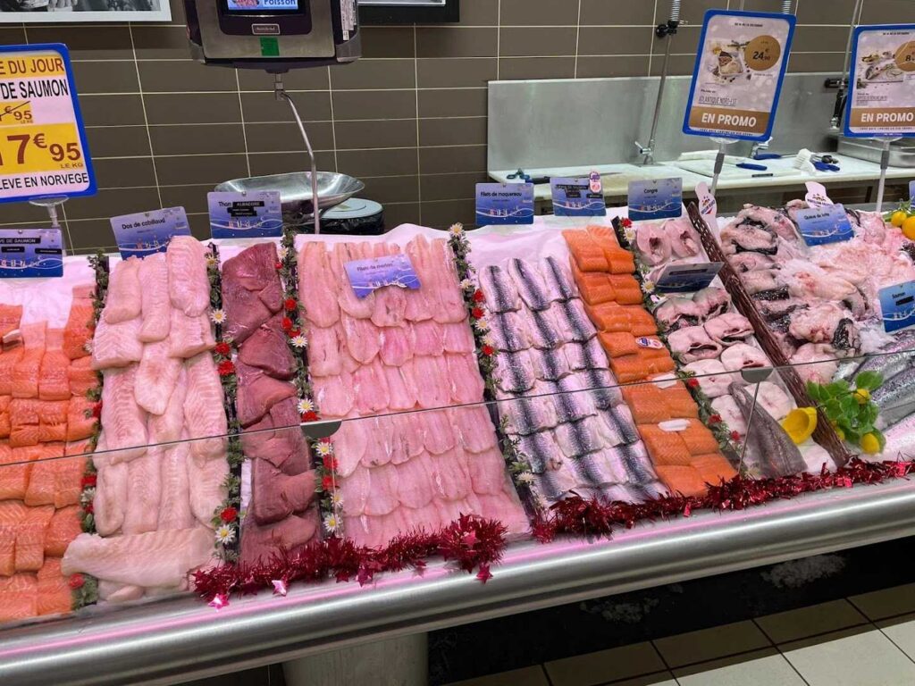 Fresh Fish At Intermarché Super Saint Loup