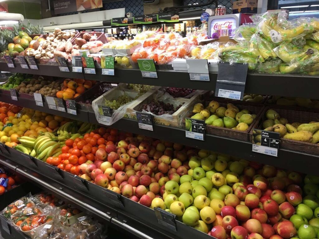 Fresh Fruits At U Express Bordeaux Ste Catherine