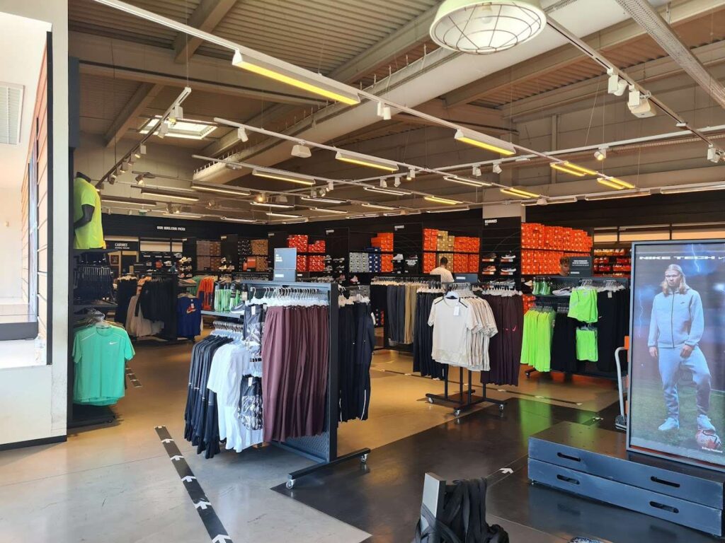 Front Store Of The Nike Factory Store La Valentine