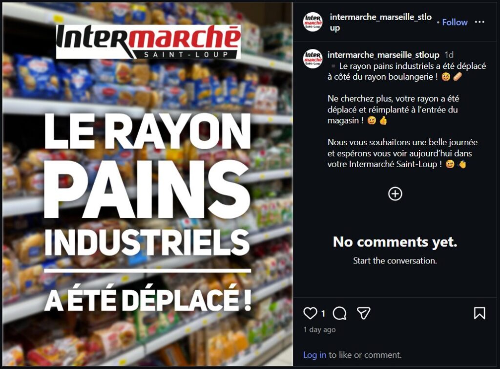 Intermarché Super Saint Loup Ig