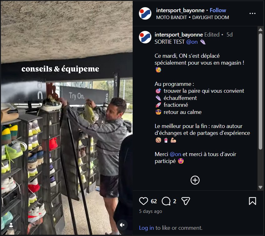 Intersport Bayonne Ig