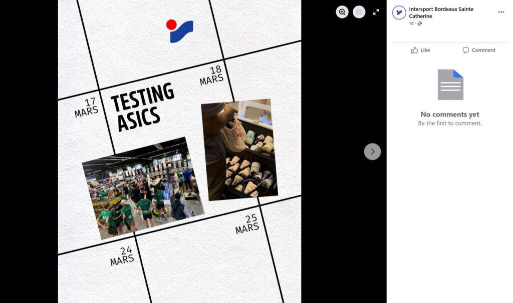 Intersport Bordeaux Sainte Catherine Fb