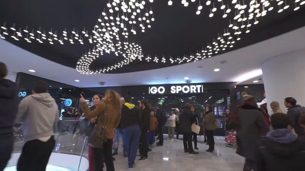 Réouverture Du Magasin Go Sport Forum Des Halles