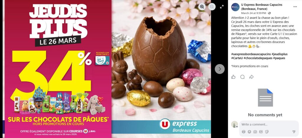 U Express Bordeaux Capucins Fb