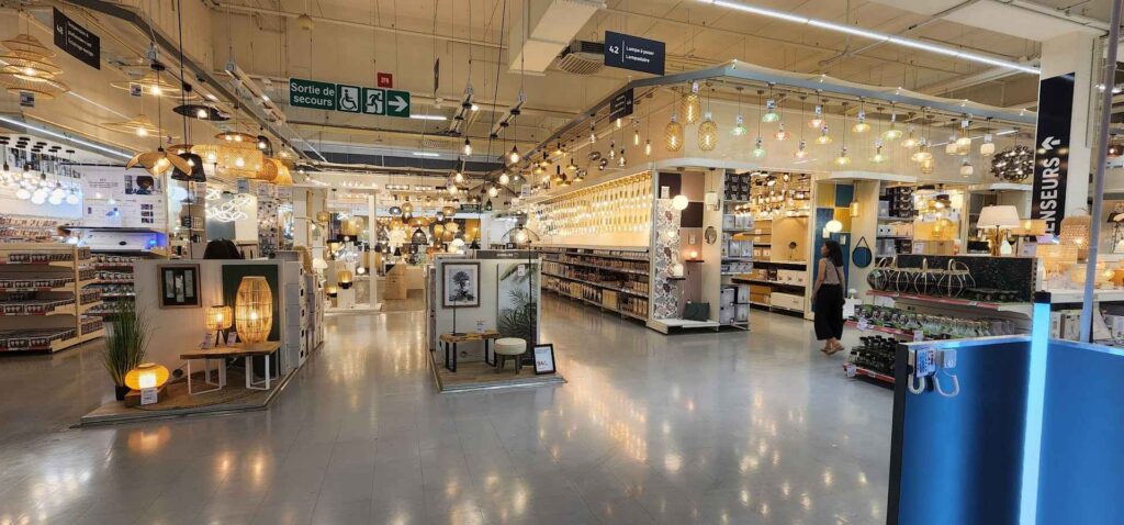 Various Lamps At Leroy Merlin Ivry Sur Seine