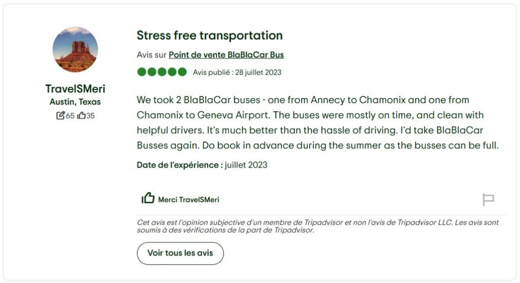 Avis Sur Blablacar Bus