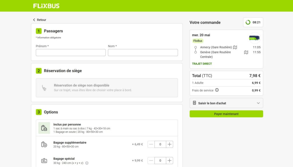 Genève à Annecy Avec Flixbus