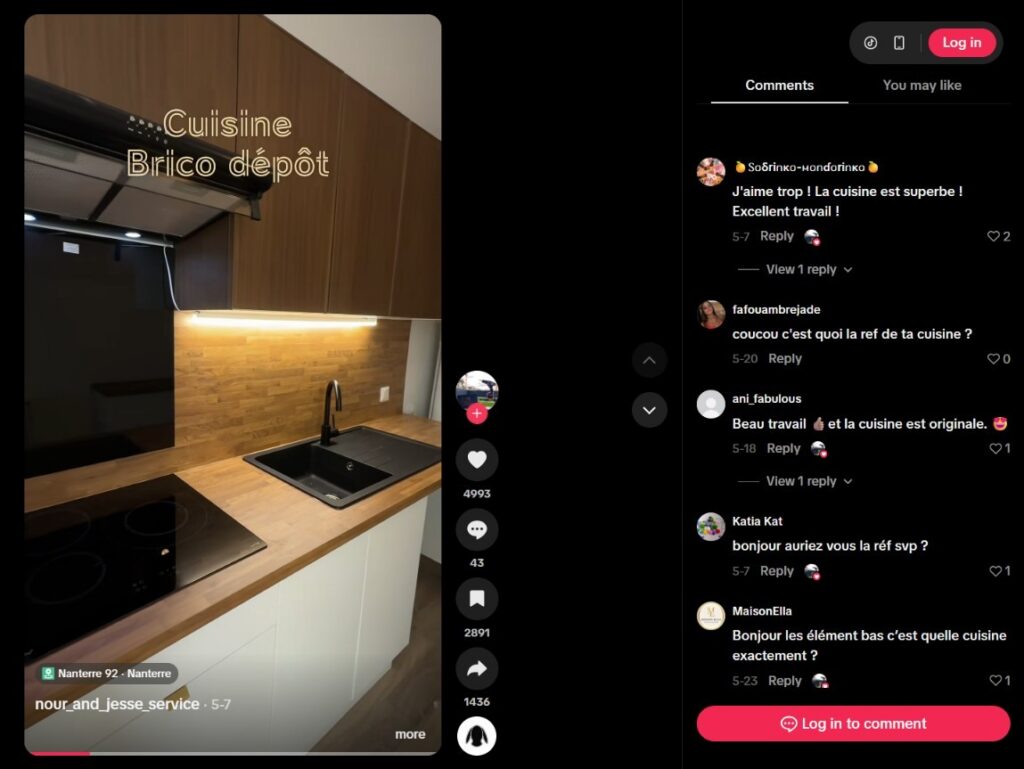 Brico Dépôt Nanterre Tiktok
