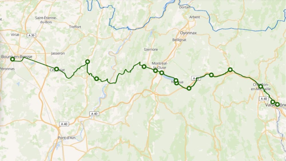 Bus Ligne X36 (bellegarde à Bourg En Bresse)