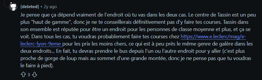 E.leclerc Lyon Reddit