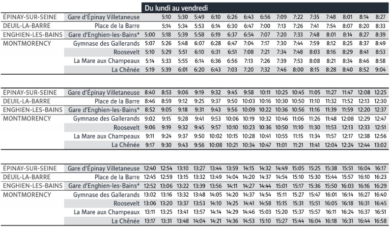 Bus Ligne 1515 Gare D'epinay Villetaneuse – La Chênée Routière 1