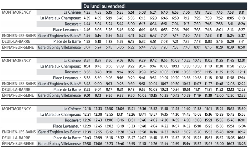Bus Ligne 1515 La Chênée – Gare D'epinay Villetaneuse Routière 1