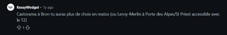 Castorama Lyon Bron Reddit