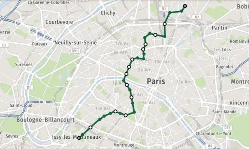 Itinéraire Du Métro Ligne 12