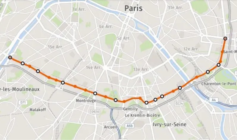 Itinéraire Du Tram T3a
