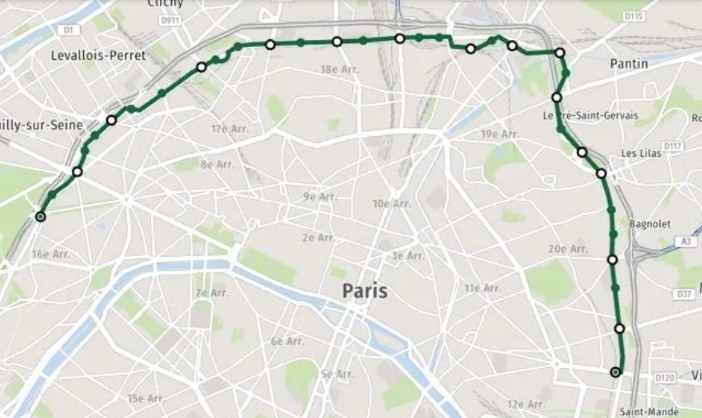 Itinéraire Du Tram T3b