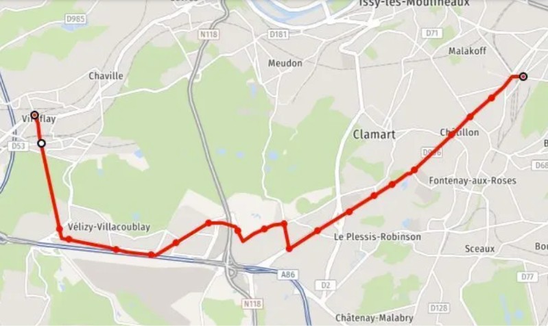 Itinéraire Du Tram T6