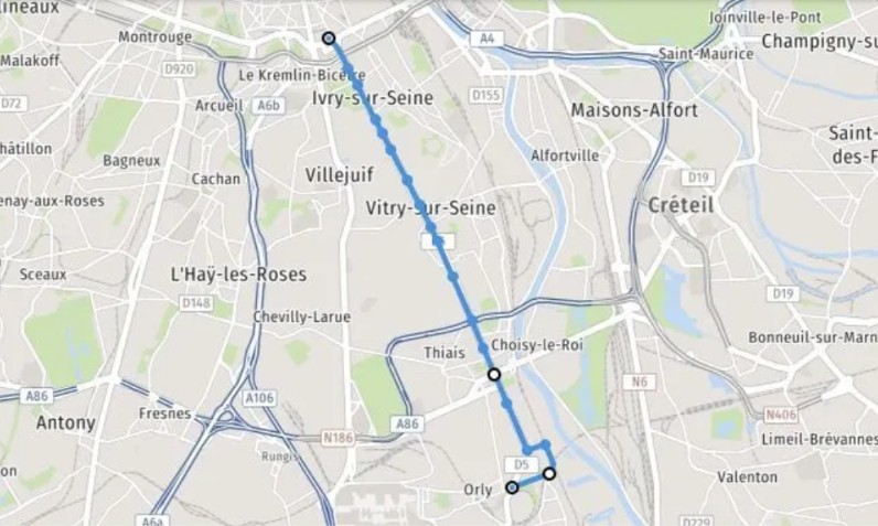 Itinéraire Du Tram T9