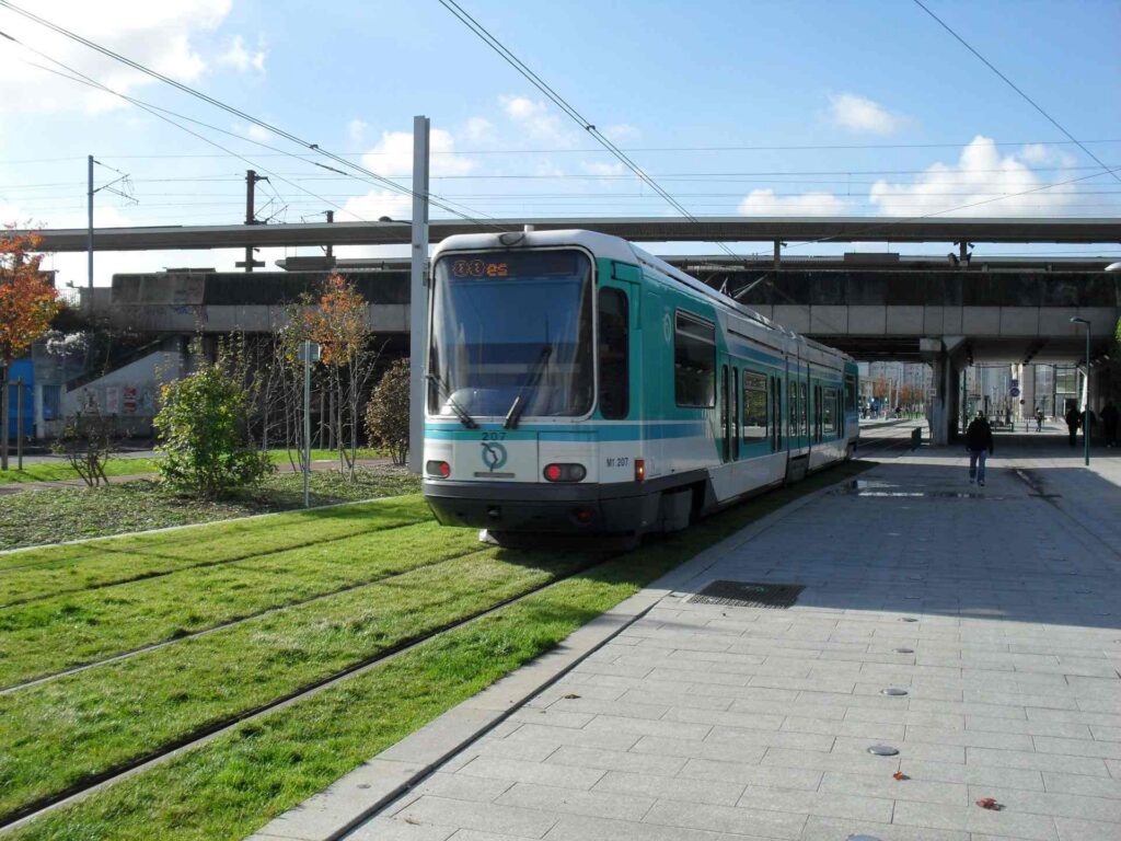 Tram T1 Par Ratp