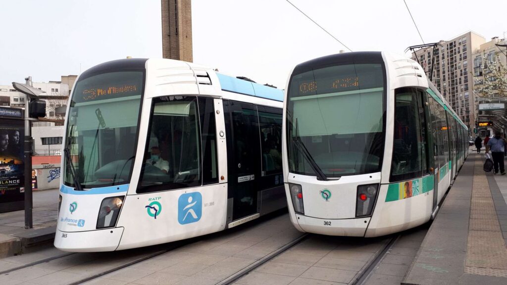 Tram T3b Par Ratp