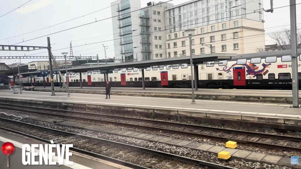 Arrivée à Genève