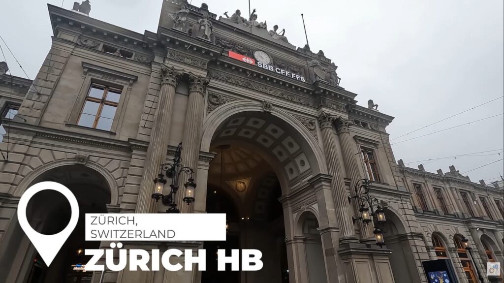 Arrivée à Zurich