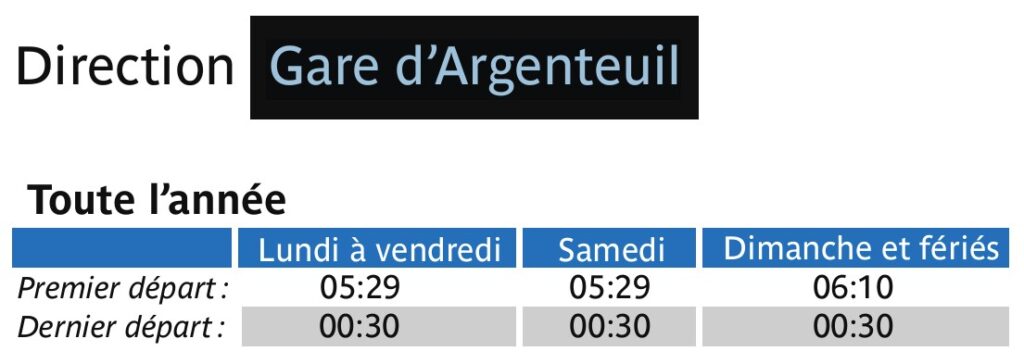 Bus Ligne 361 Gare De Pierrefitte – Stains Rer – Gare D’argenteuil Routière 1
