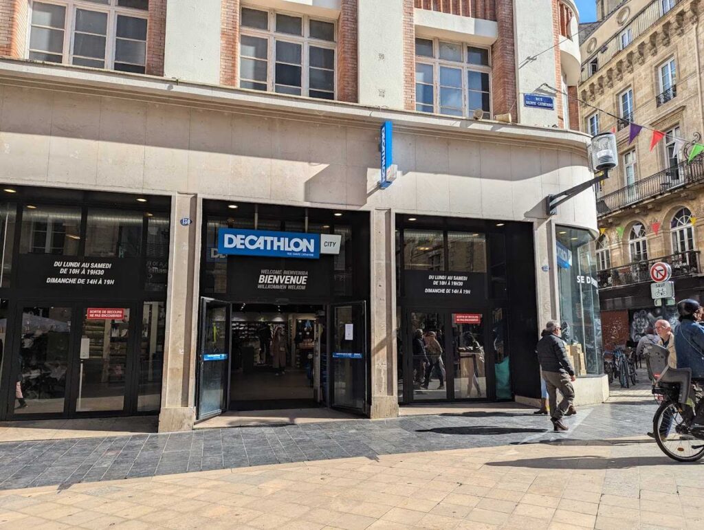 Decathlon City Bordeaux Sainte Catherine