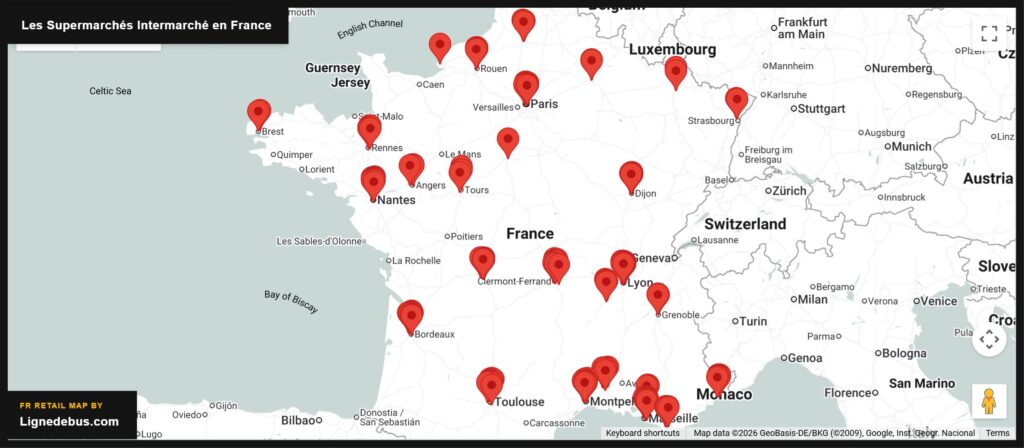 Les Supermarchés Intermarché En France