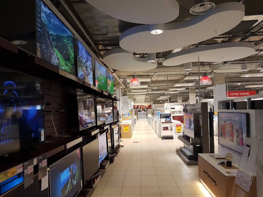 Rayon Télévision Chez Darty Nice Lingostière