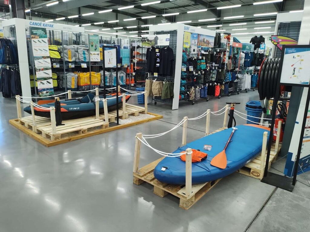 Section Kayak Chez Decathlon Strasbourg Geispolsheim
