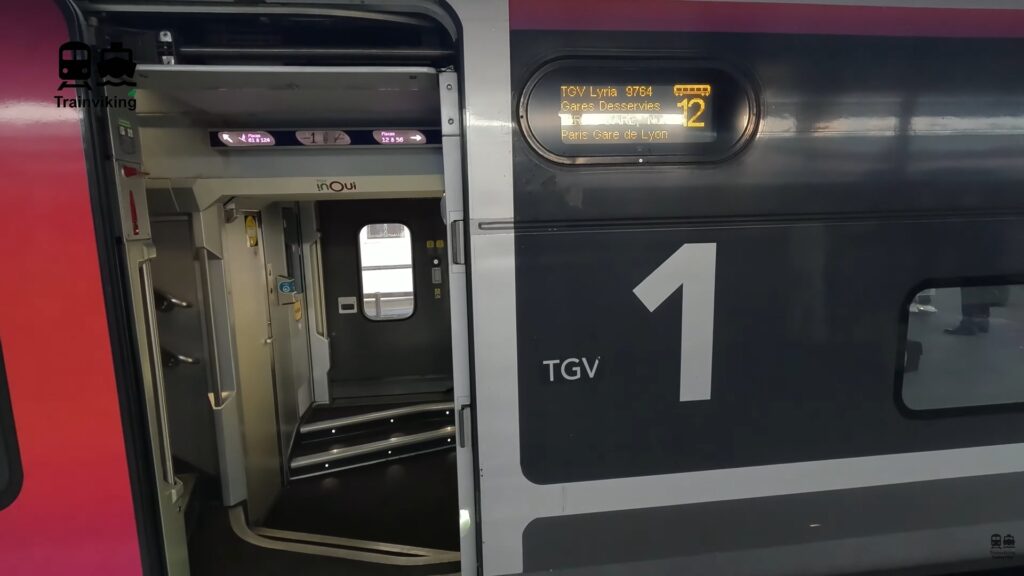 Tgv Lyria Paris Genève N° 9764