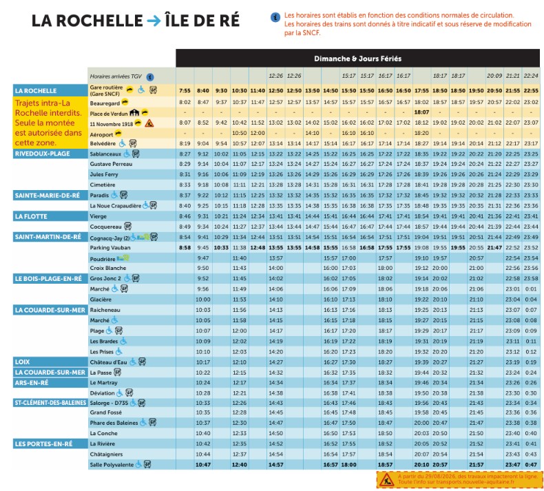 Bus Ligne 150 La Rochelle – Île De Ré Routière 2